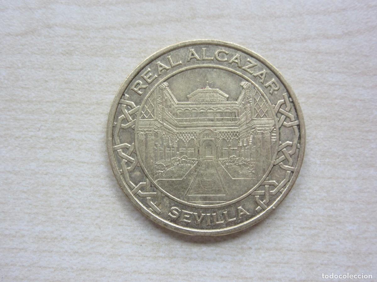 Medallas tem&aacute;ticas: Medalla del Real Alc&aacute;zar de Sevilla editada por FNMT Di&aacute;metro 3,3 cm