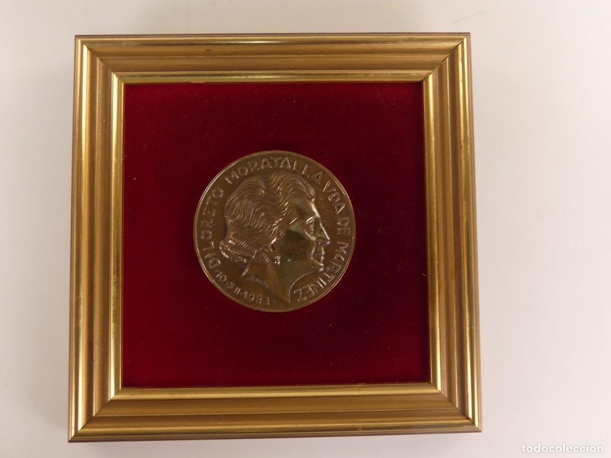 Medalhas tem&aacute;ticas: MEDALLA DO&Ntilde;A LORETO MORATALLA VIYUDA DE MARTINEZ - ENMARCADA