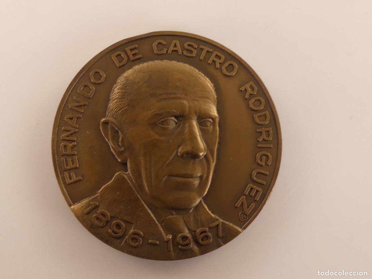 Medalhas tem&aacute;ticas: MEDALLA FERNANDO DE CASTRO RODRIGUEZ 1896-1967