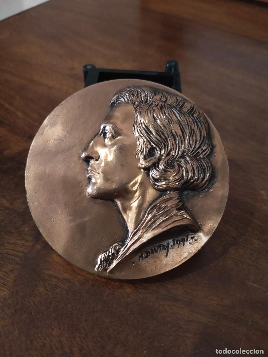 Medallas tem&aacute;ticas: Medalla Reconocimiento Fundaci&oacute;n Singer Polignac. Francia. Fondation Singer Polignac. Bronce.