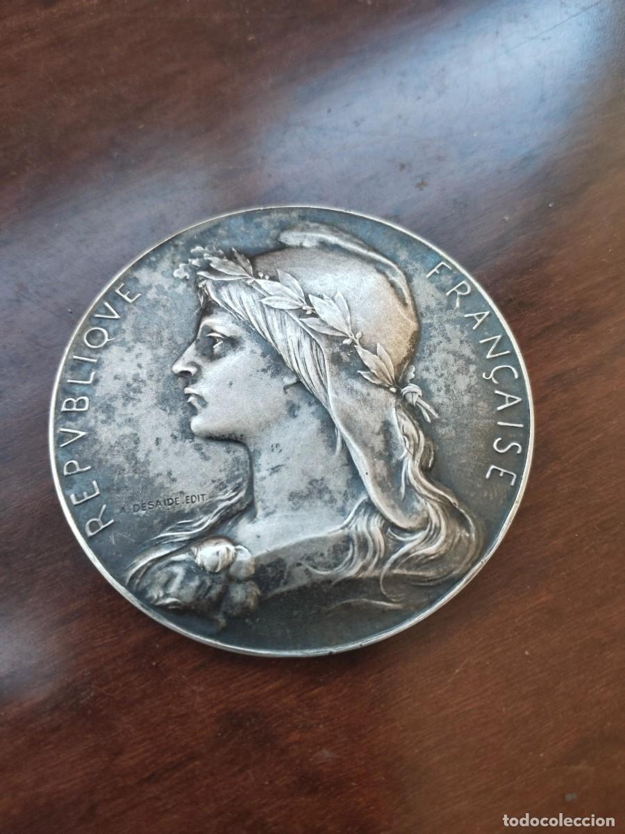 Medalhas tem&aacute;ticas: Francia. Medalla ofrecimiento Departamento Prefectura de la Seine Inferiore.