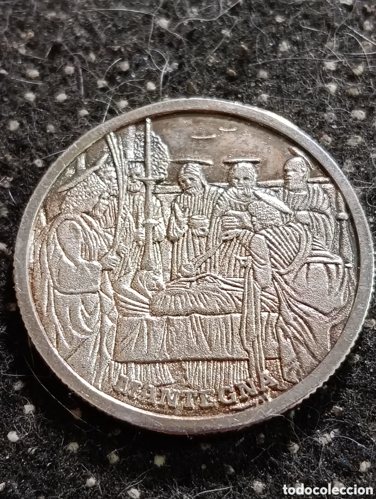 Medallas tem&aacute;ticas: Medalla sobre La historia de Jacob y Esa&uacute;&rdquo; esculpida por Lorenzo Ghiberti en las Puertas del Para&iacute;so