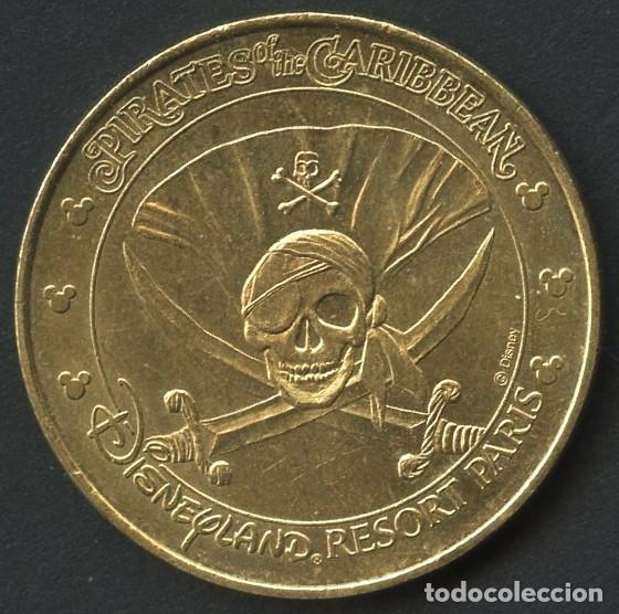 Medallas tem&aacute;ticas: MEDALLA, TOKEN, DISNEYLAND RESORT, MONNAIE DE PAR&Iacute;S, 2008