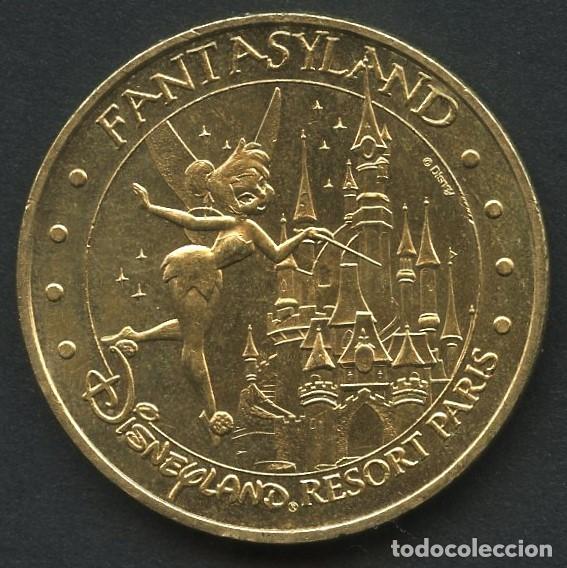 Medallas tem&aacute;ticas: MEDALLA, TOKEN, DISNEYLAND RESORT, MONNAIE DE PAR&Iacute;S, 2008