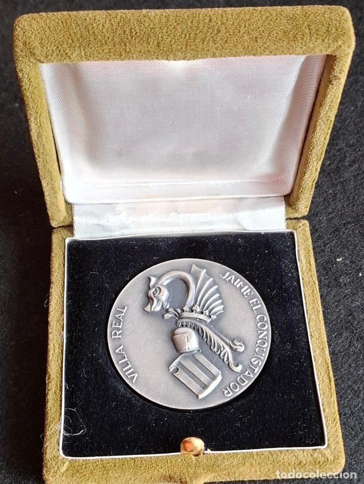 Medallas tem&aacute;ticas: (MEDN-260702)MEDALLA DE PLATA Jaime el Conquistador Ayuntamiento de Figueras. VII Centenario