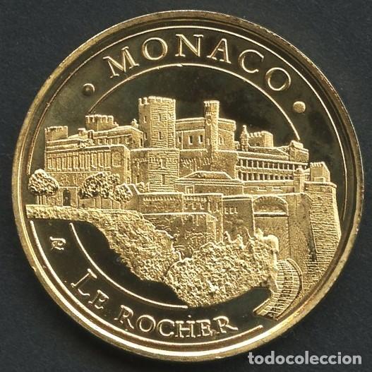 Medallas tem&aacute;ticas: MEDALLA, TOKEN, MONACO, LE ROCHER