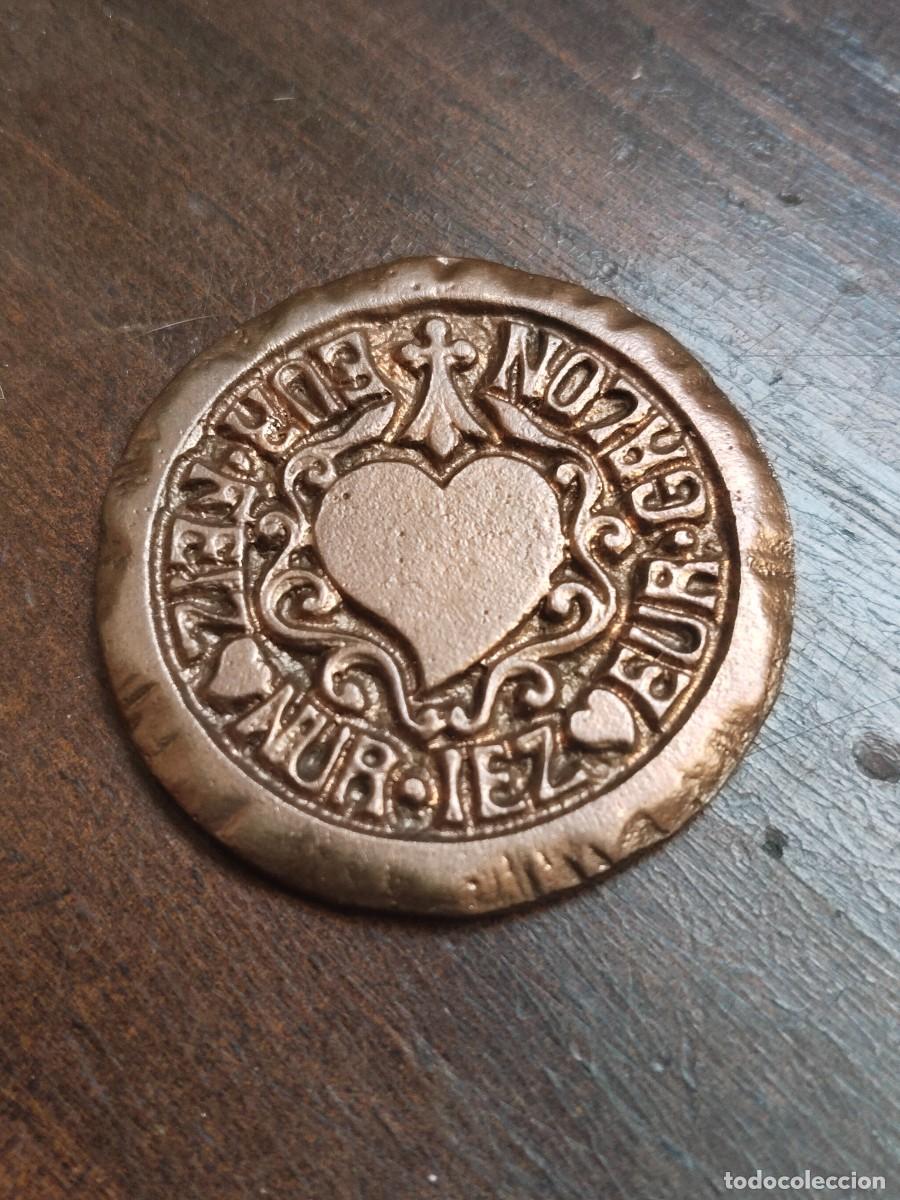 Medallas tem&aacute;ticas: Medalla patri&oacute;tica Breta&ntilde;a Francesa. &rdquo;Una Fe, una Lengua, unCoraz&oacute;n&rdquo; Francia.