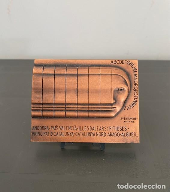 Medallas tem&aacute;ticas: MEDALLA JOSEP MARIA SUBIRACHS II CONGRES INTERNACIONAL LLENGUA CATALANA 1986