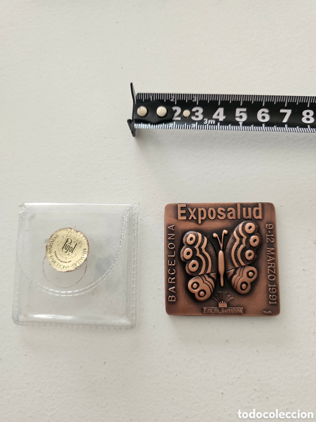 Medallas tem&aacute;ticas: Medalla de cobre Exposalud 1991 Fira de Barcelona