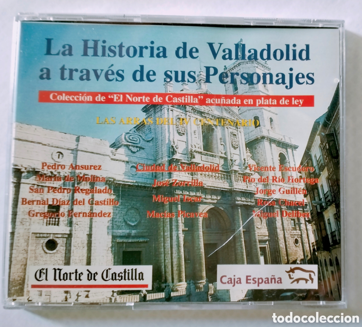 Medallas tem&aacute;ticas: Colecci&oacute;n plata de 925 personajes c&eacute;lebres de Valladolid
