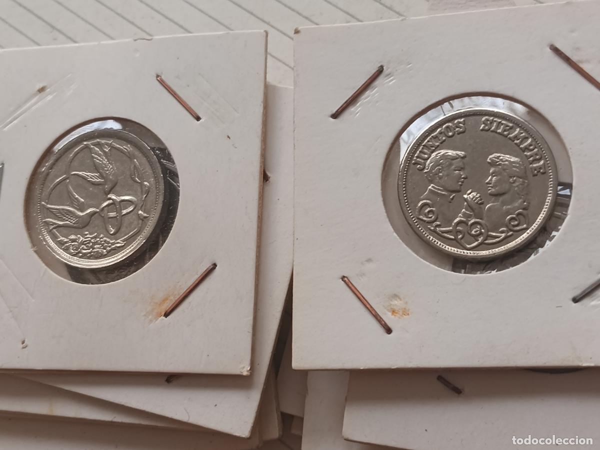 Medallas tem&aacute;ticas: 13 arras matrimoniales. Siempre Juntos
