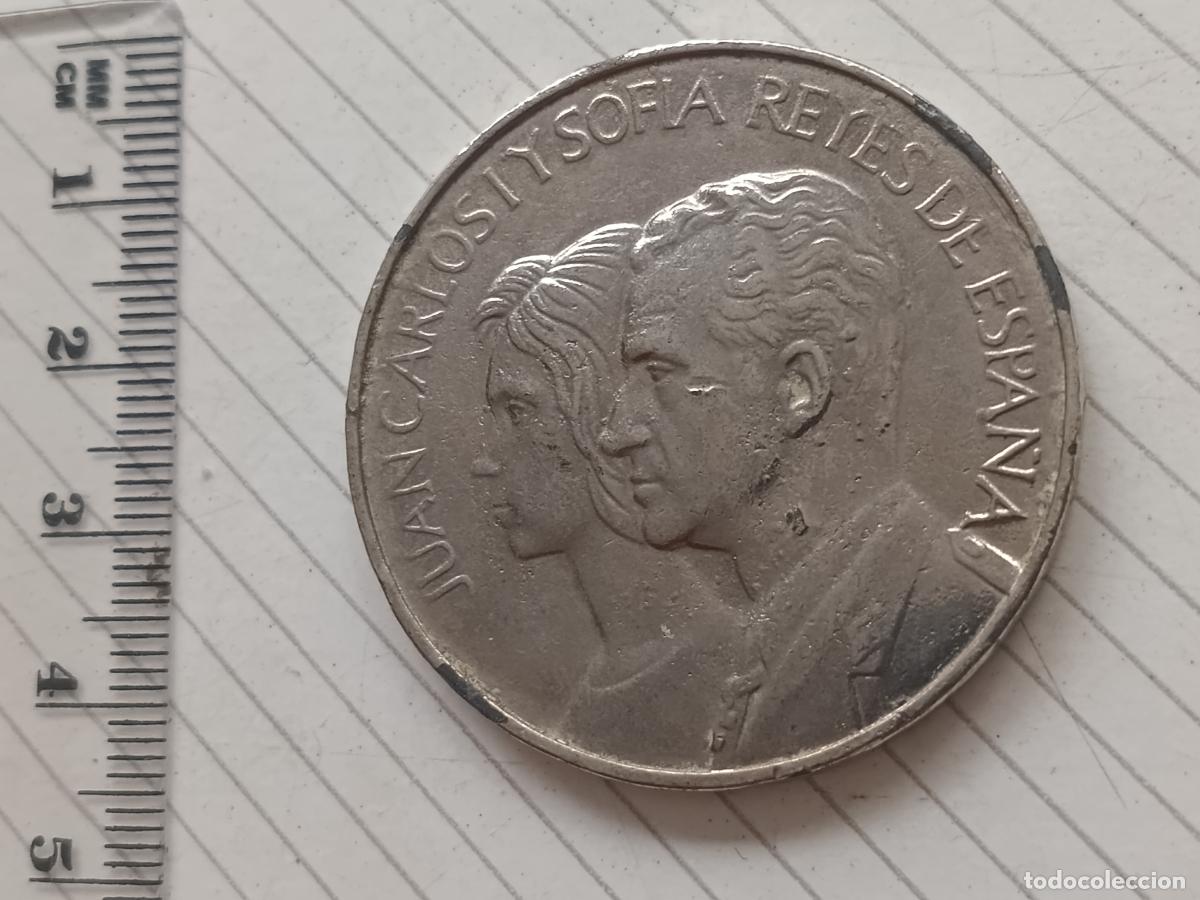 Medallas tem&aacute;ticas: Juan Carlos I y do&ntilde;a Sof&iacute;a