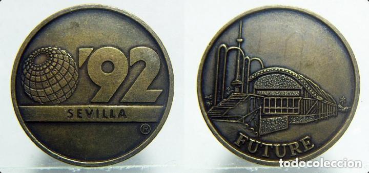 Medallas tem&aacute;ticas: EXPO SEVILLA 92 FUTURE