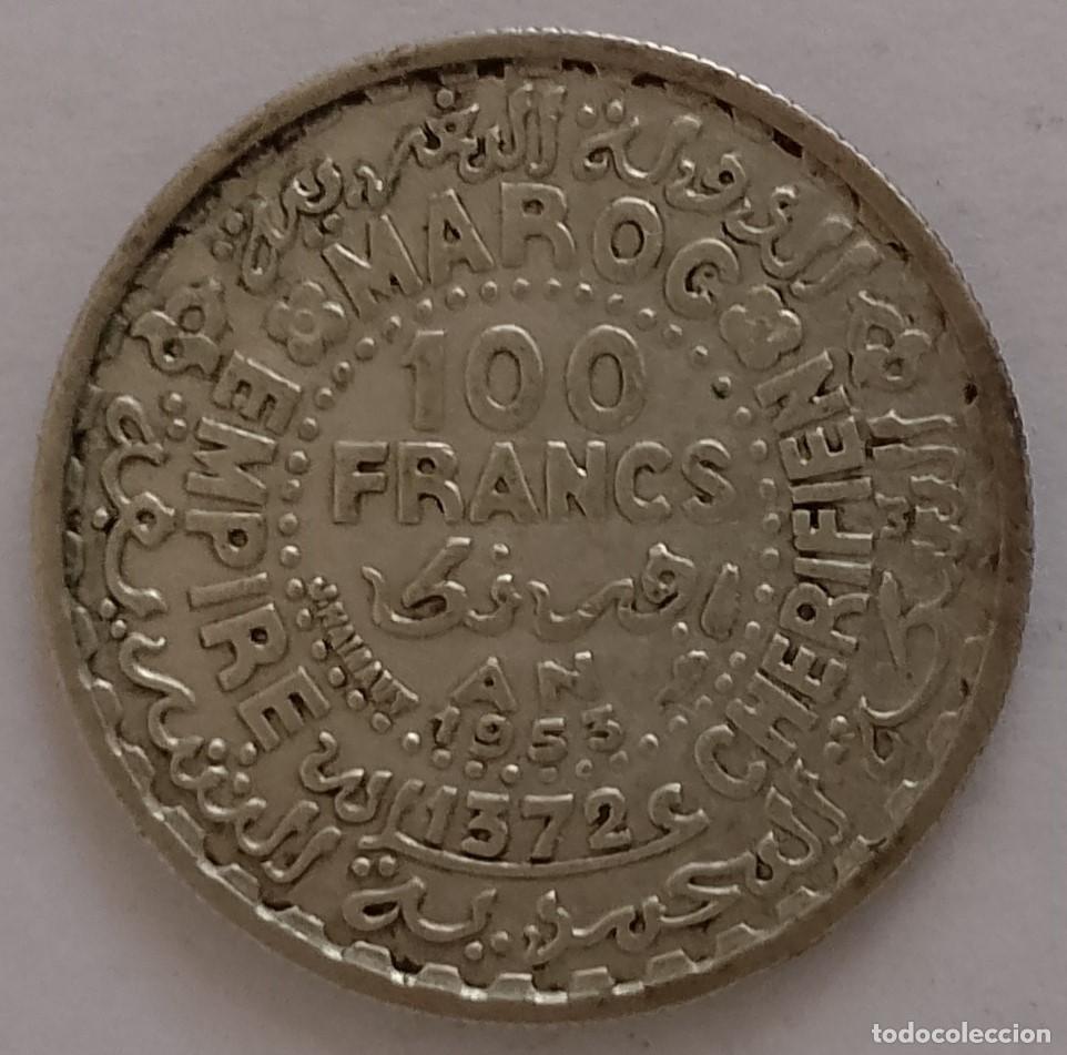 Medallas tem&aacute;ticas: MONEDA DE 100 FRANCOS MARRUECOS - Foto 1