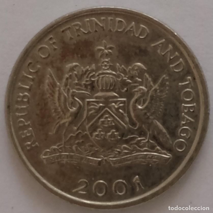 Medallas tem&aacute;ticas: MONEDA DE 25 CETIMOS DE TRINIDAD Y TOBAGO