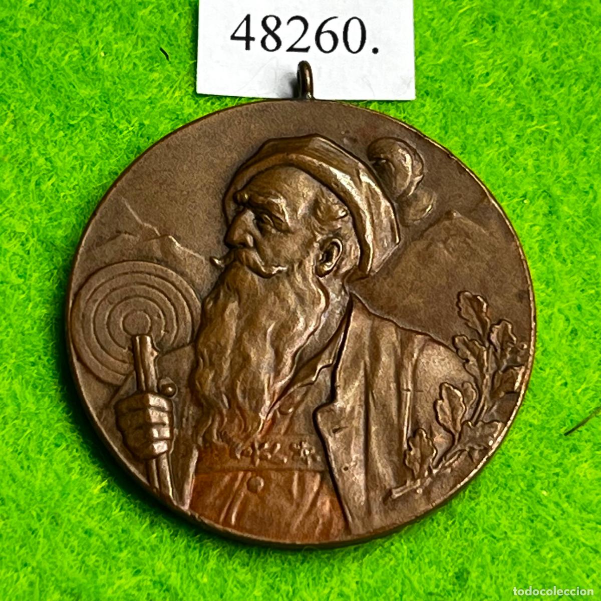 Medallas tem&aacute;ticas: Medalla Alemania, tiro deportivo.