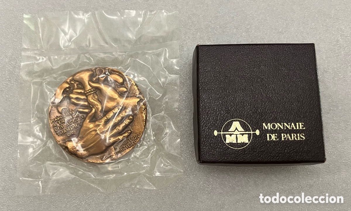 Medallas tem&aacute;ticas: Medalla de bronce Tradition des M&eacute;tiers - La Monnaie de Paris