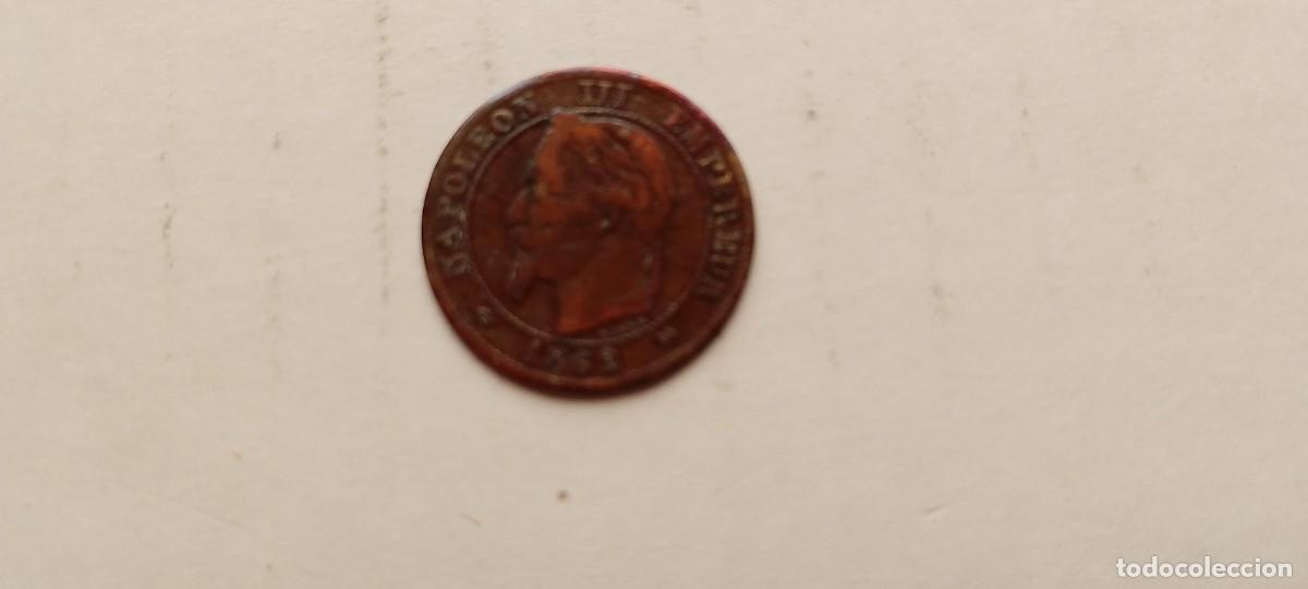 Medallas tem&aacute;ticas: MONEDA DE NAPOLEON III EMPEUR 10 CENTIMOS 1862