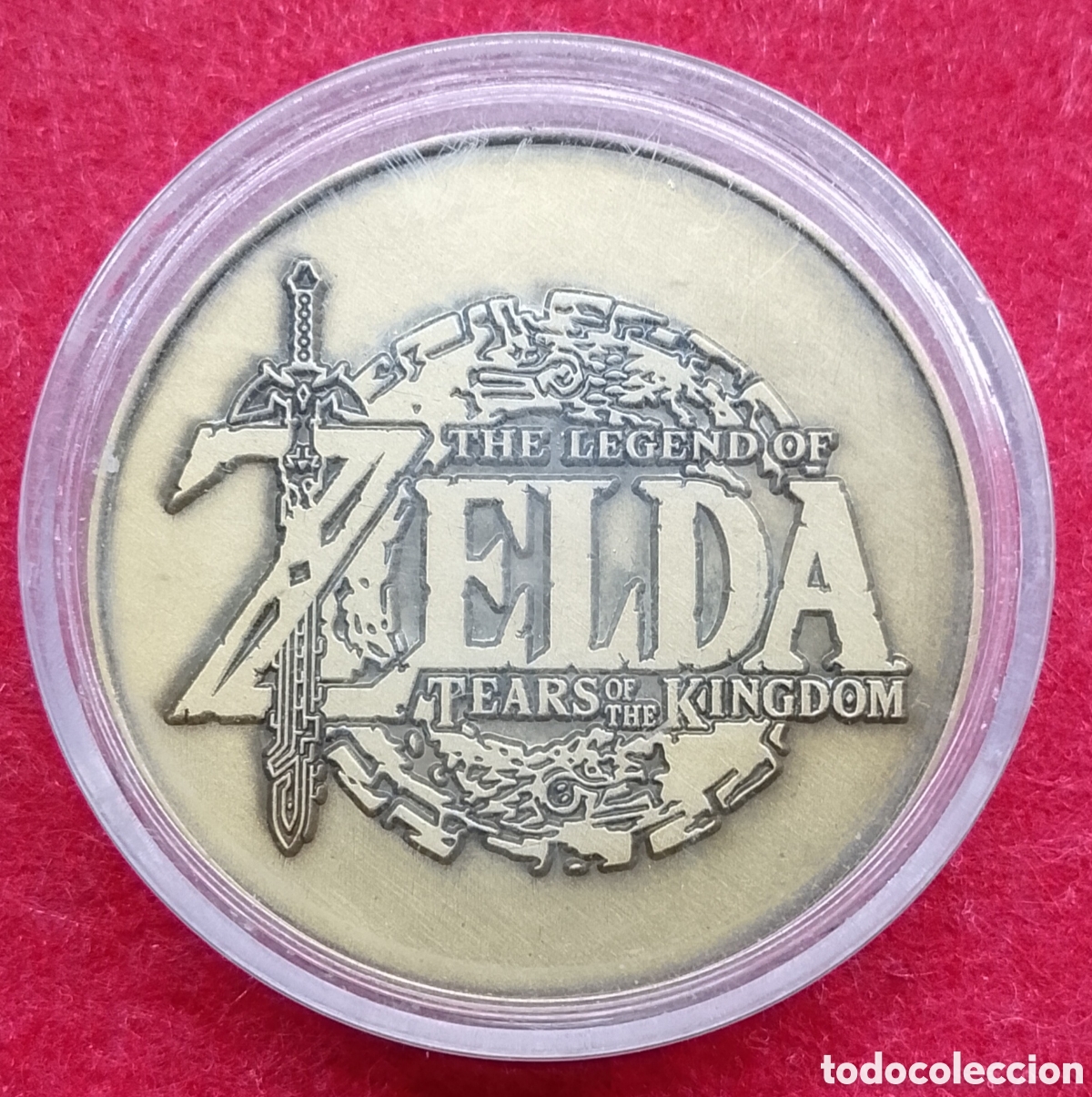 Medallas tem&aacute;ticas: Moneda conmemorativa The Leyend Of Zelda Tears Of The Kingdom
