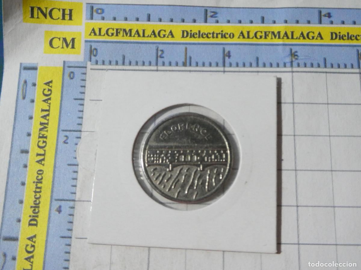 Medallas tem&aacute;ticas: MEDALLA MEDALLITA TIPO MONEDA FICHA. FLORENCIA ITALIA. PONTE VECCHIO, PALAZZO VECCHIO