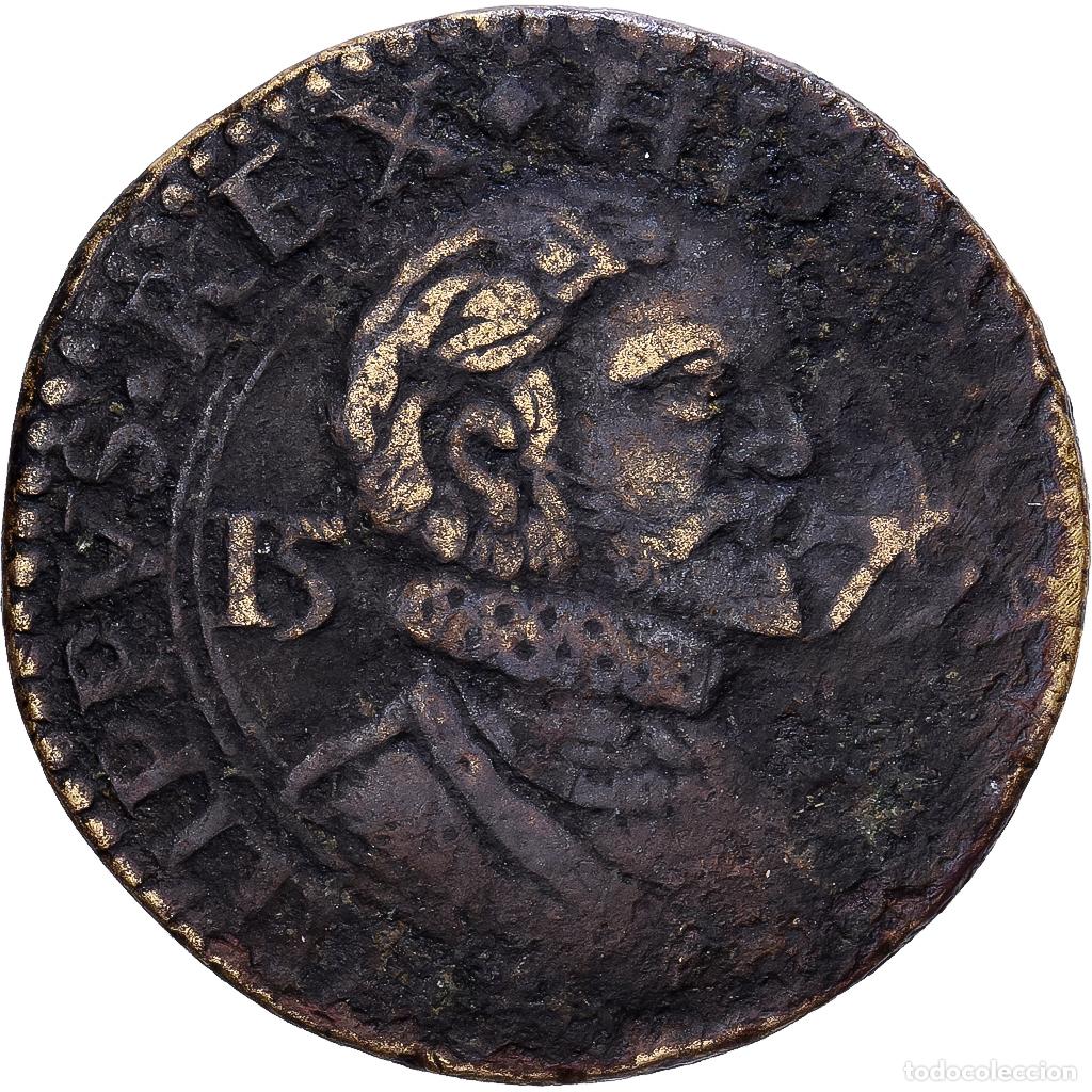 Medallas tem&aacute;ticas: [#1214763] Italia, Poids Mon&eacute;taire, 1/4 de ducaton de Philippe II d'Espagne, Milan