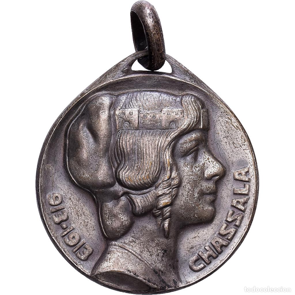 Medallas tem&aacute;ticas: [#1214568] Alemania, medalla, 1000 Ans de la Ville de Cassel, 1913, Bronce plateado, MBC