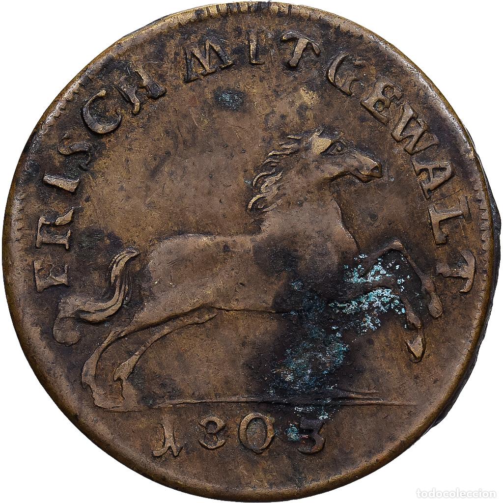 Medallas tem&aacute;ticas: [#1214603] Free city of Nuremberg, Counter token, 1803, Lat&oacute;n, BC
