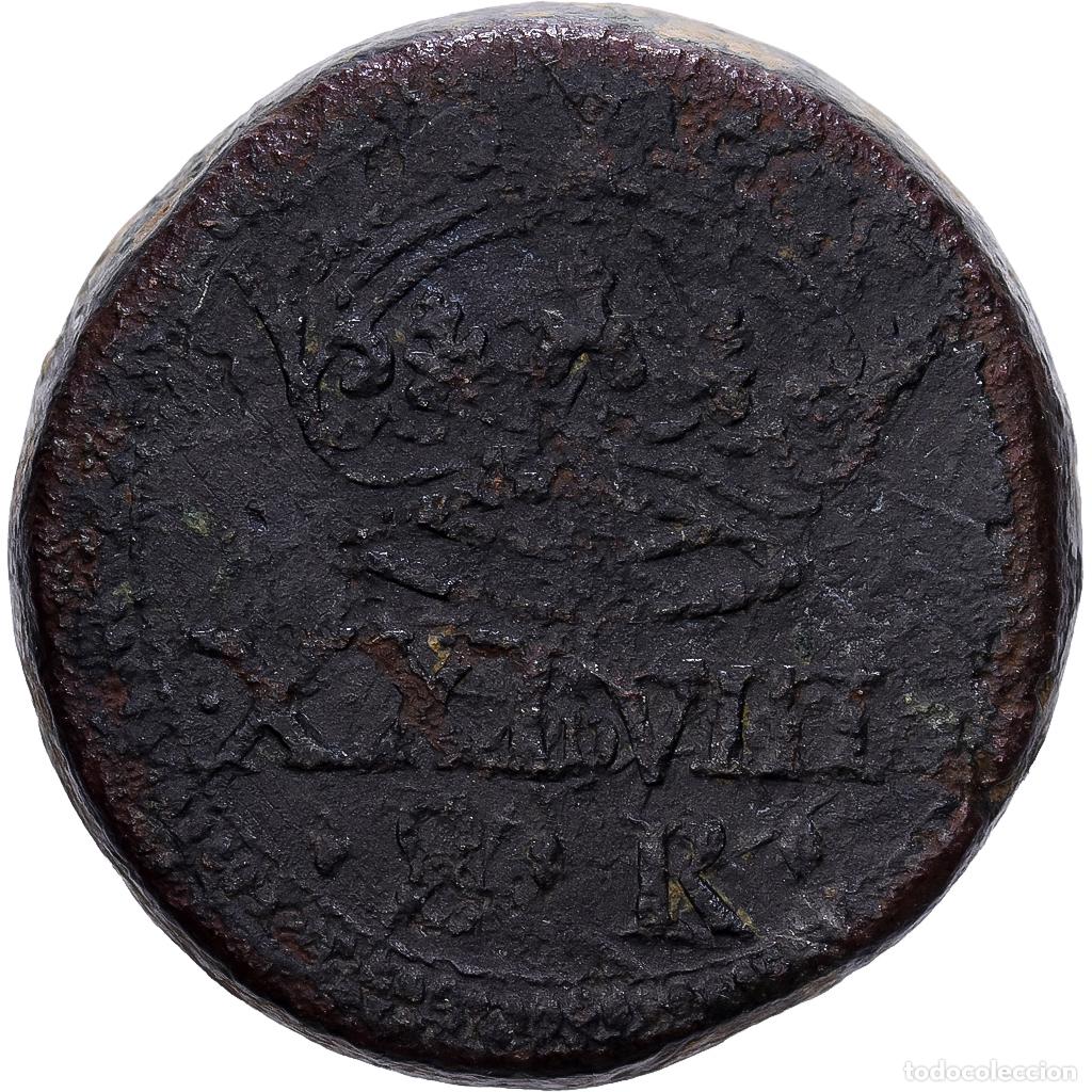 Medallas tem&aacute;ticas: [#1214668] Espa&ntilde;a, Poids mon&eacute;taire, 8 R&eacute;aux, 17th-18th centuries, Lat&oacute;n, Contremarque