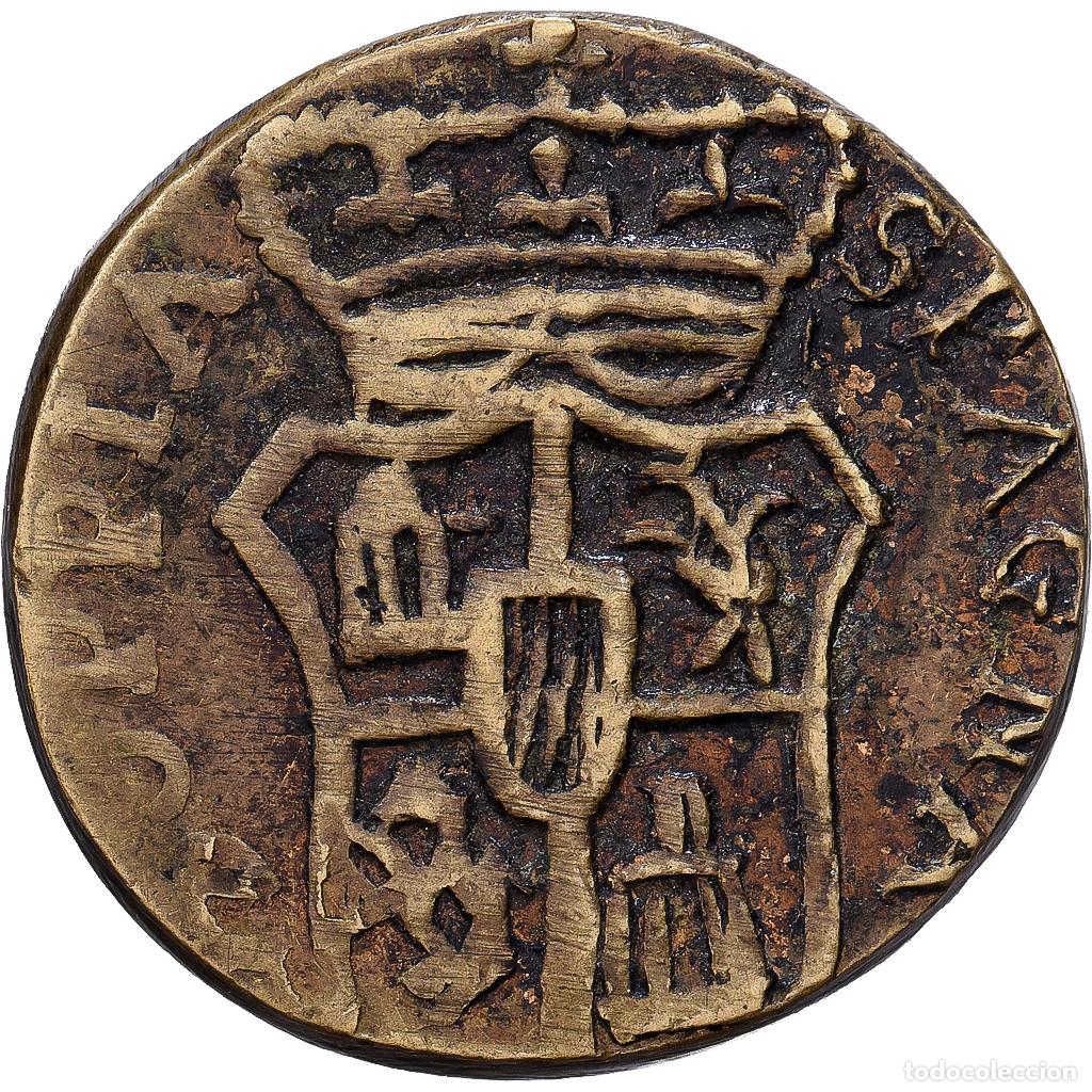 Medallas tem&aacute;ticas: [#1214694] Espa&ntilde;a, Poids Mon&eacute;taire, Double Ecu d&rsquo;Espagne appell&eacute; &ldquo;Doppia&rdquo;, Lat&oacute;n