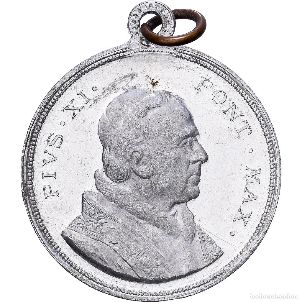 Medallas tem&aacute;ticas: [#1214833] CIUDAD DEL VATICANO, medalla, Le Pape Pie XI, Aluminio, EBC