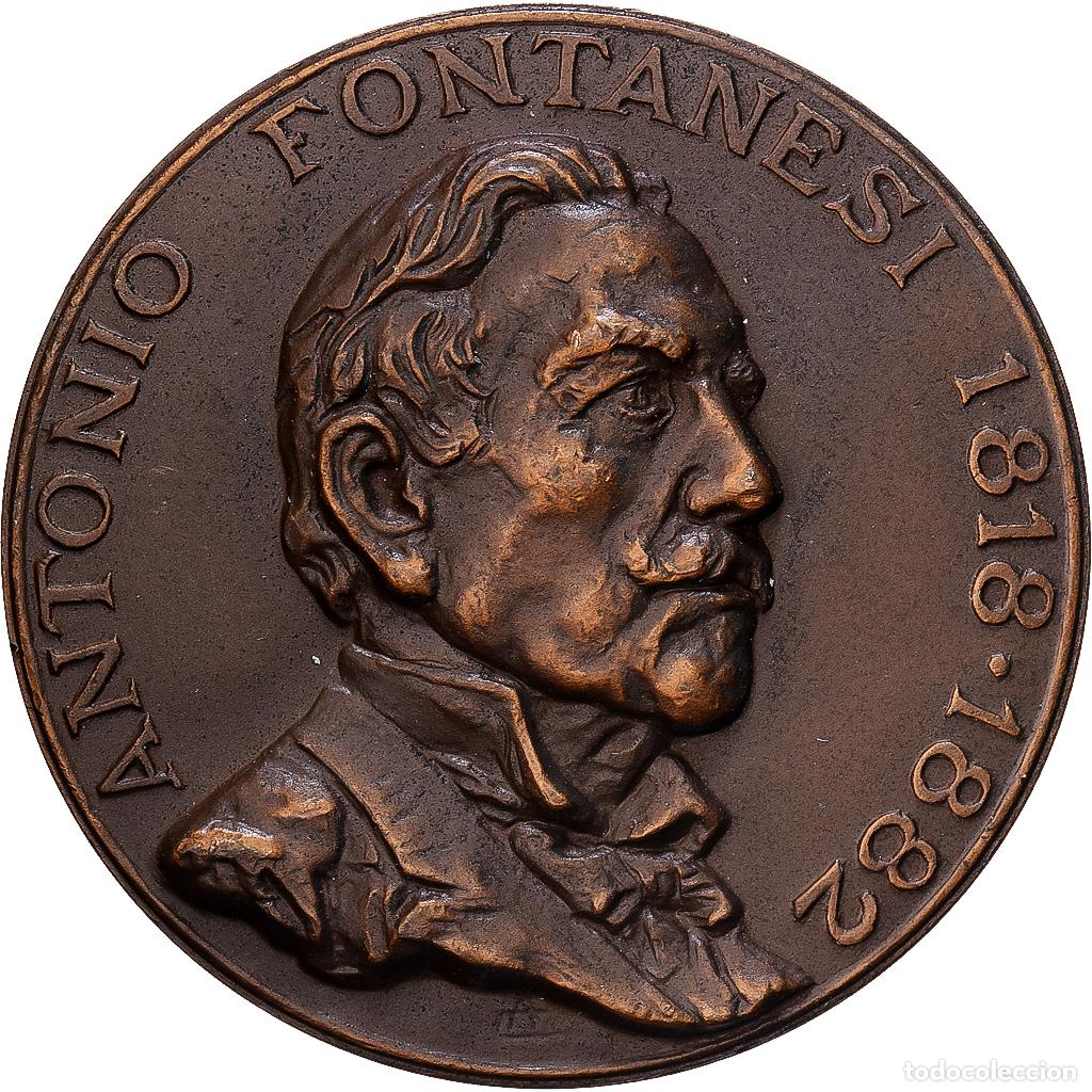Medallas tem&aacute;ticas: [#1214886] Italia, medalla, Antonio Fontanesi, III Convegno Filatelico Numismatico, 1968