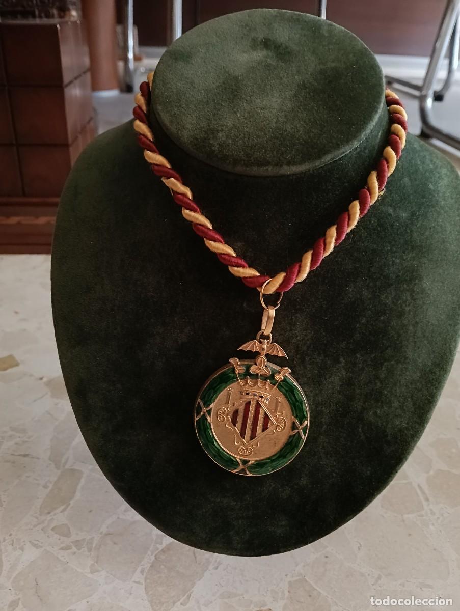 Medallas tem&aacute;ticas: MEDALLA PROCESIONAL PARA ALCALDE Y CONCEJALES CORPORACION MUNICIPAL EXCMO. AYUNTAMIENTO DE VALENCIA