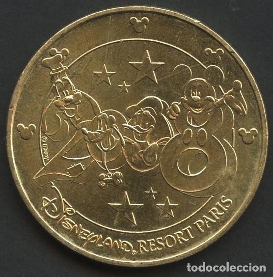 Medallas tem&aacute;ticas: MEDALLA, TOKEN, DISNEYLAND RESORT, MONNAIE DE PAR&Iacute;S, 2008