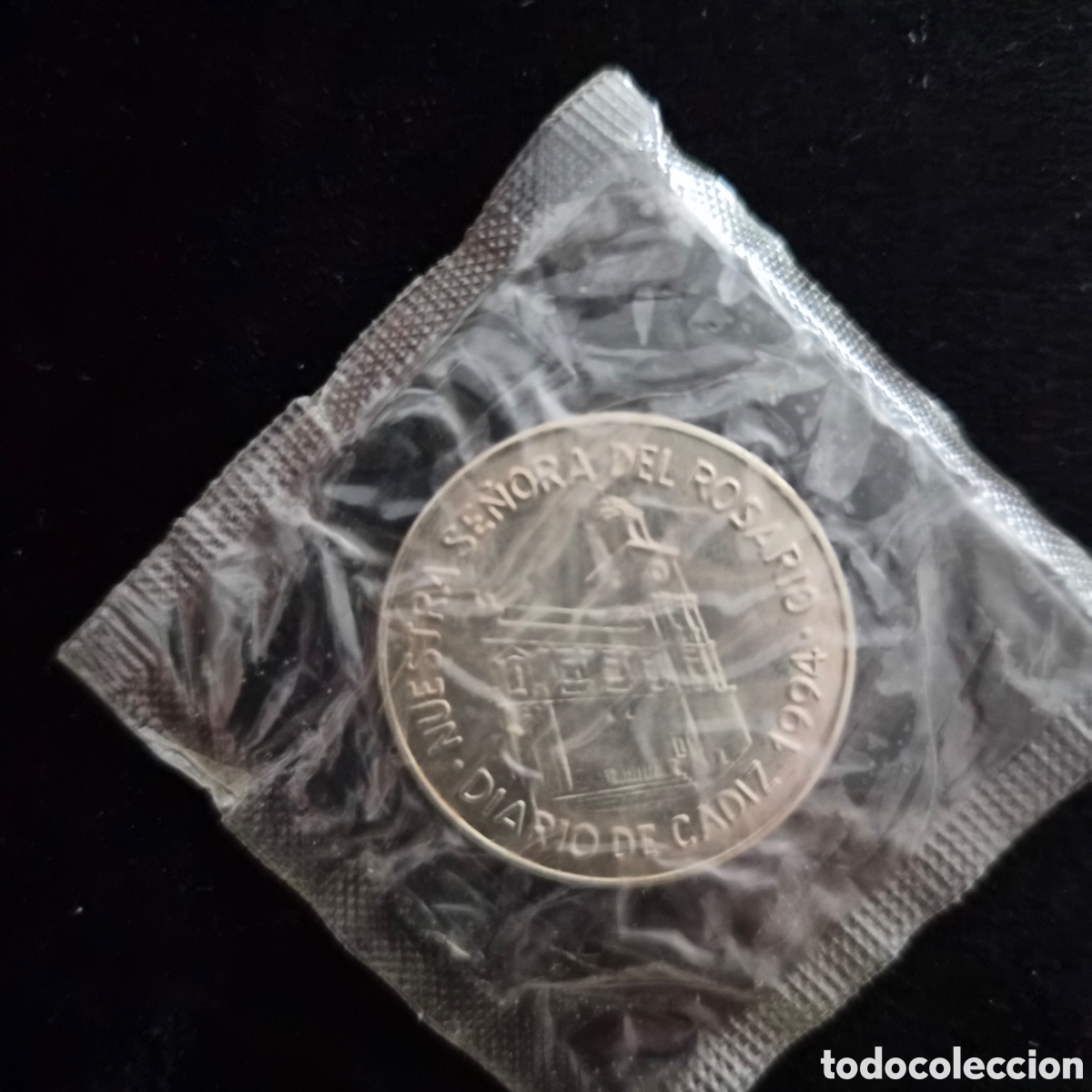 Medallas tem&aacute;ticas: Medalla Conmemorativa &rdquo;Diario de C&aacute;diz&rdquo; &ndash; Jubileo de Ntra. Sra. del Rosario 1994 &ndash; Plata Ley 800&permil;
