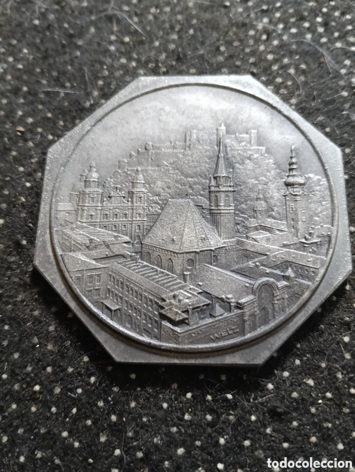 Thematische Medaillen: Medalla de Salzburgo - Salzburg 1963, mide 6 x 6 cm de di&aacute;metro