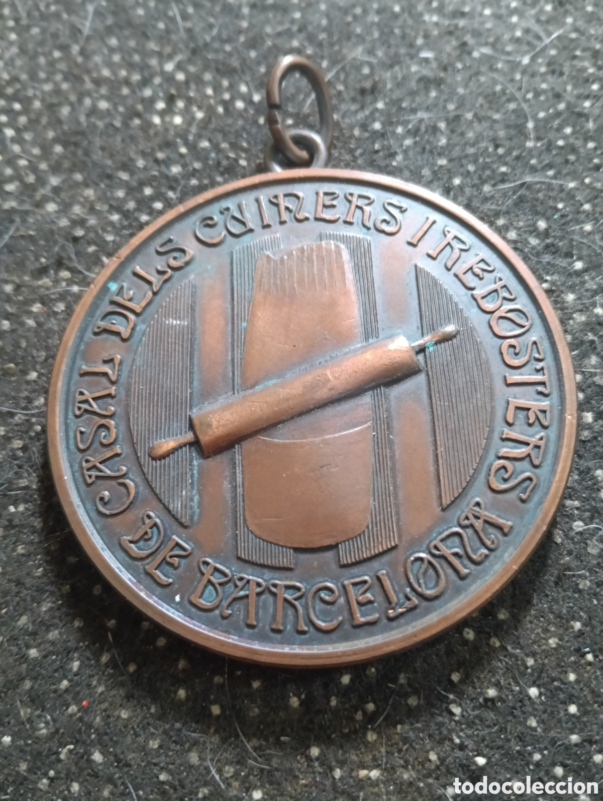 Medallas tem&aacute;ticas: Medalla conmemorativa de la&nbsp;Honorable Confraria de la Bona Teca&nbsp;a Joaqu&iacute;n Antol&iacute;n&nbsp;&nbsp;1981.