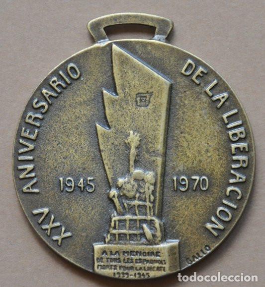 Medallas tem&aacute;ticas: MEDALLA XXV ANIVERSARIO DE LA LIBERACI&Oacute;N (1945-1970) - IV CONGRESO DE LA F.E.D.I.P. - MAYO 1970