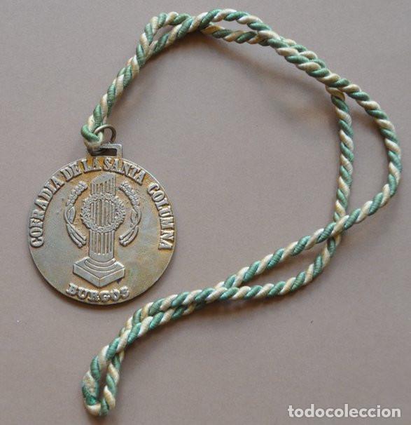 Medallas tem&aacute;ticas: MEDALLA DE LA COFRAD&Iacute;A DE LA SANTA COLUMNA (BURGOS) - C&Iacute;RCULO CAT&Oacute;LICO DE OBREROS DE BURGOS