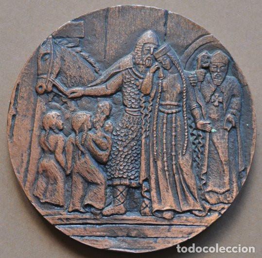 Medallas tem&aacute;ticas: MEDALLA EXFIBUR 77 - MONASTERIO DE SAN PEDRO CARDE&Ntilde;A DE BURGOS