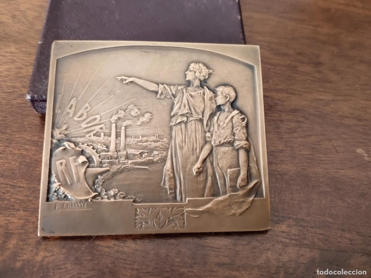 Medallas tem&aacute;ticas: Francia, preciosa Medalla en bronce Ense&ntilde;anza T&eacute;cnica. F.Fraisse.