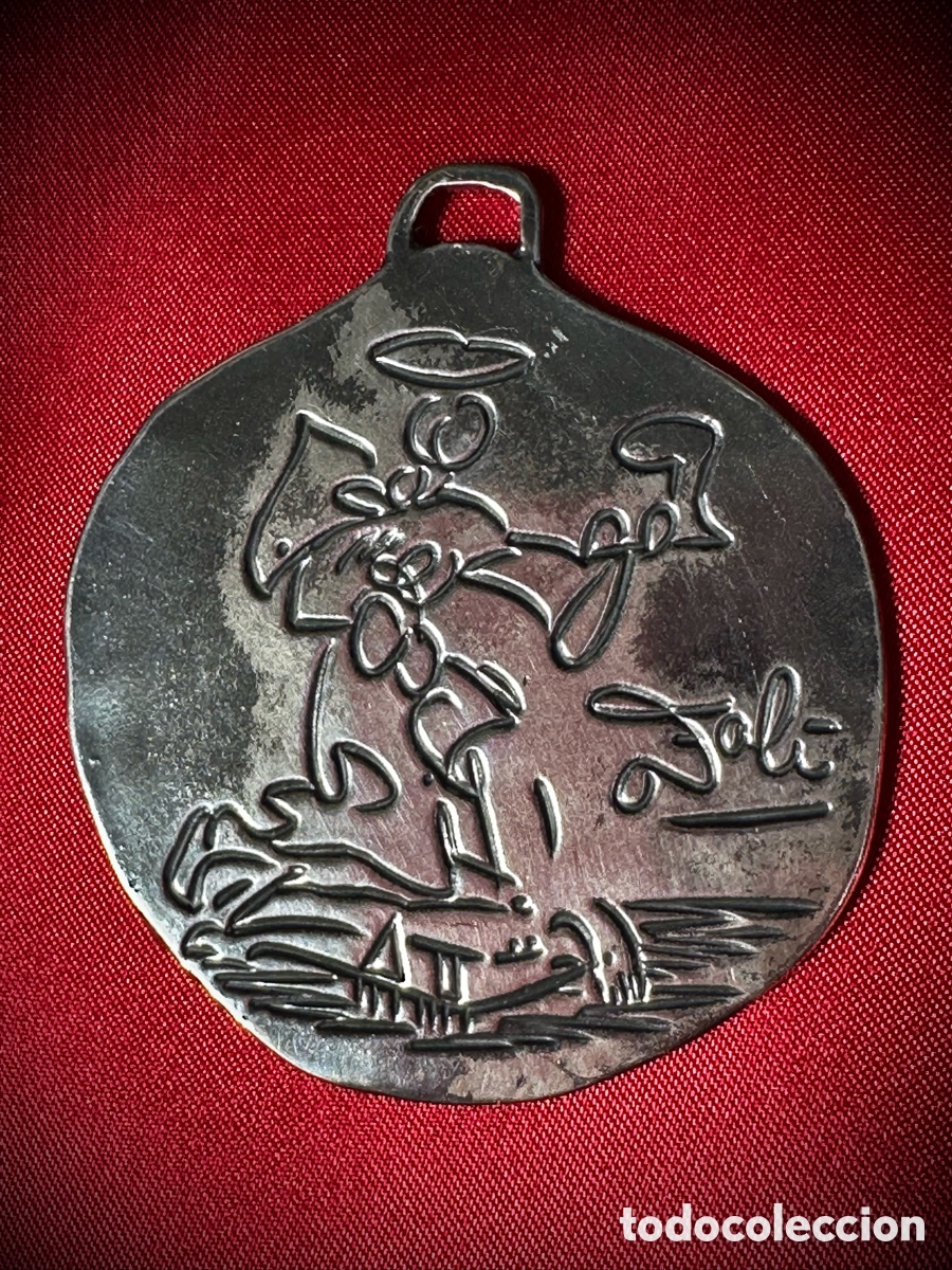 Medallas tem&aacute;ticas: Medalla Plata Salvador Dal&iacute; San Carlos Borromeo
