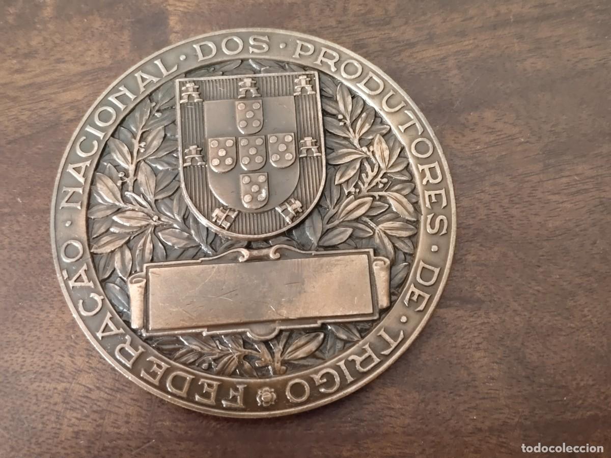 Medallas tem&aacute;ticas: Medalla Federa&ccedil;&atilde;o Nacional dos Produtores de Trigo. 1933-1958. Portugal.