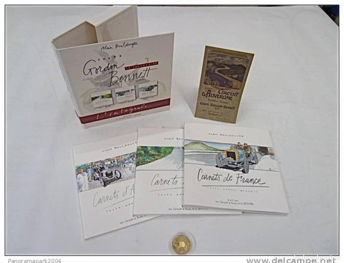 Medallas tem&aacute;ticas: Monnaie de Paris 2005 Gordon Bennett Cup MUY RARA PRESTIGE BOX 1400 EX.