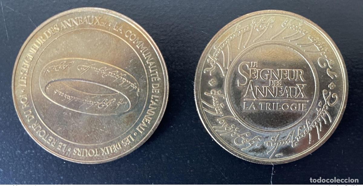 Medallas tem&aacute;ticas: Monnaie de Paris 2004 El se&ntilde;or los anillos Trilog&iacute;a Tolkien