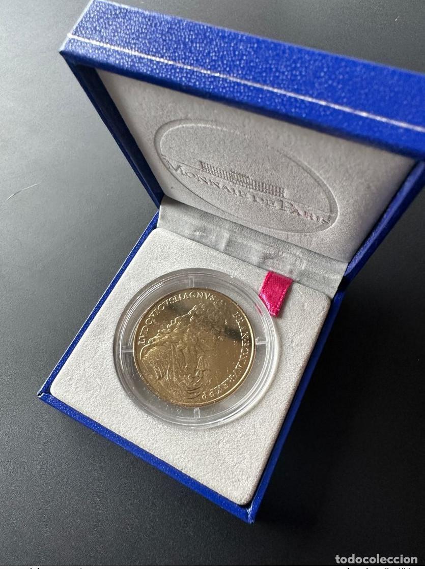 Medallas tem&aacute;ticas: Monnaie de Paris 2009 Vic-sur-Seille Luis XIV Lvdovic contra Magnvs Fran y Navy Rex