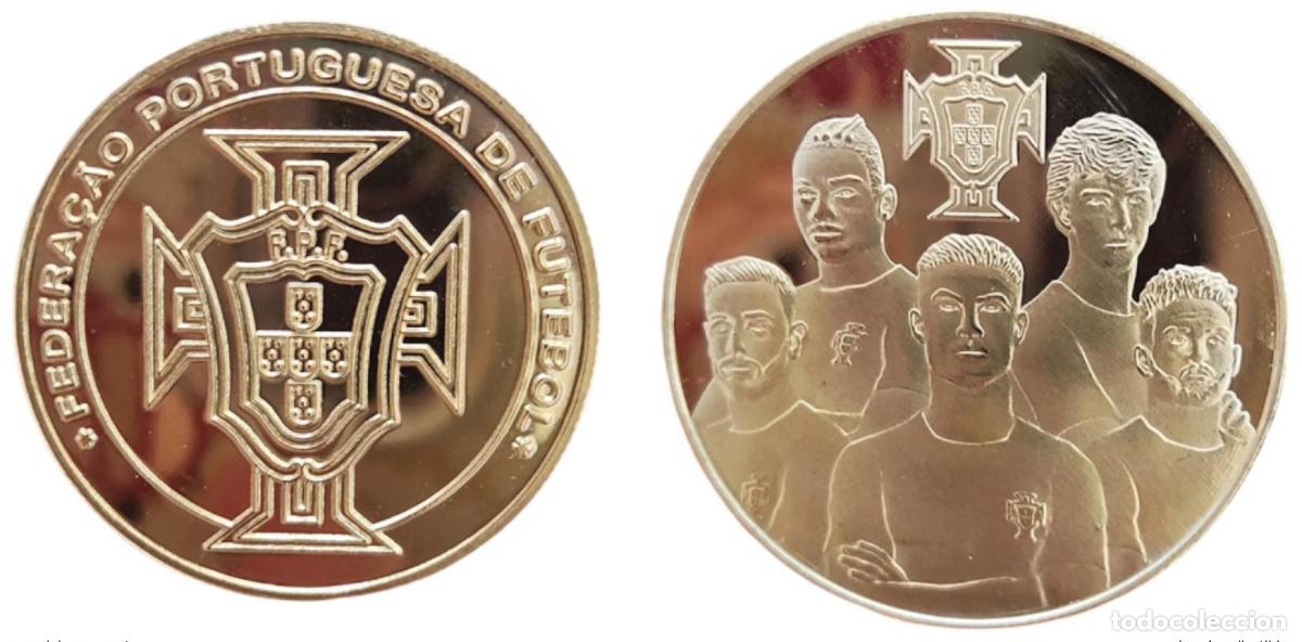Thematic medals: Medalla recuerdo FPF Portugal - Ronaldo Fernandes Leao Felix Ramos