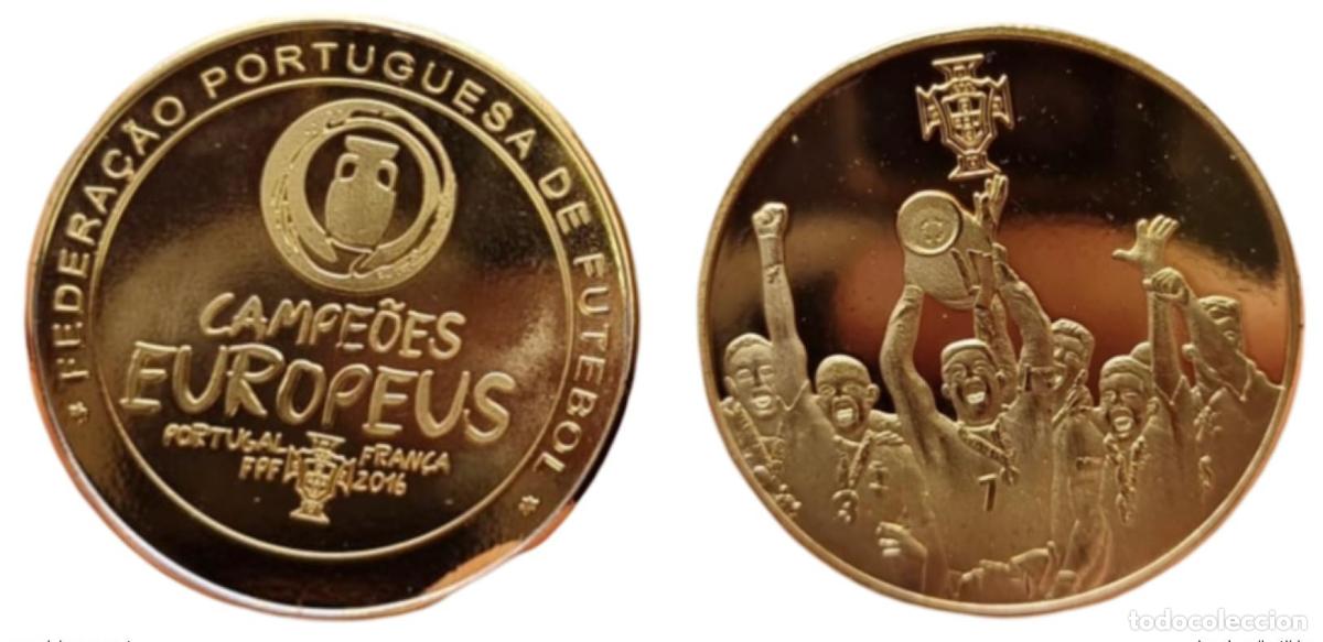Thematic medals: Medalla de recuerdo &laquo;FPF Portugal - Euro 2016&raquo;