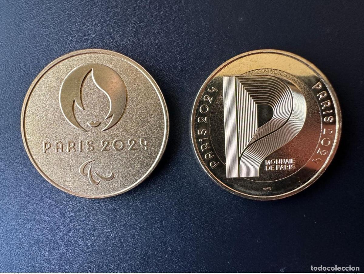 Thematic medals: Monnaie de Paris 2024 Juegos Ol&iacute;mpicos Paral&iacute;mpicos Francia