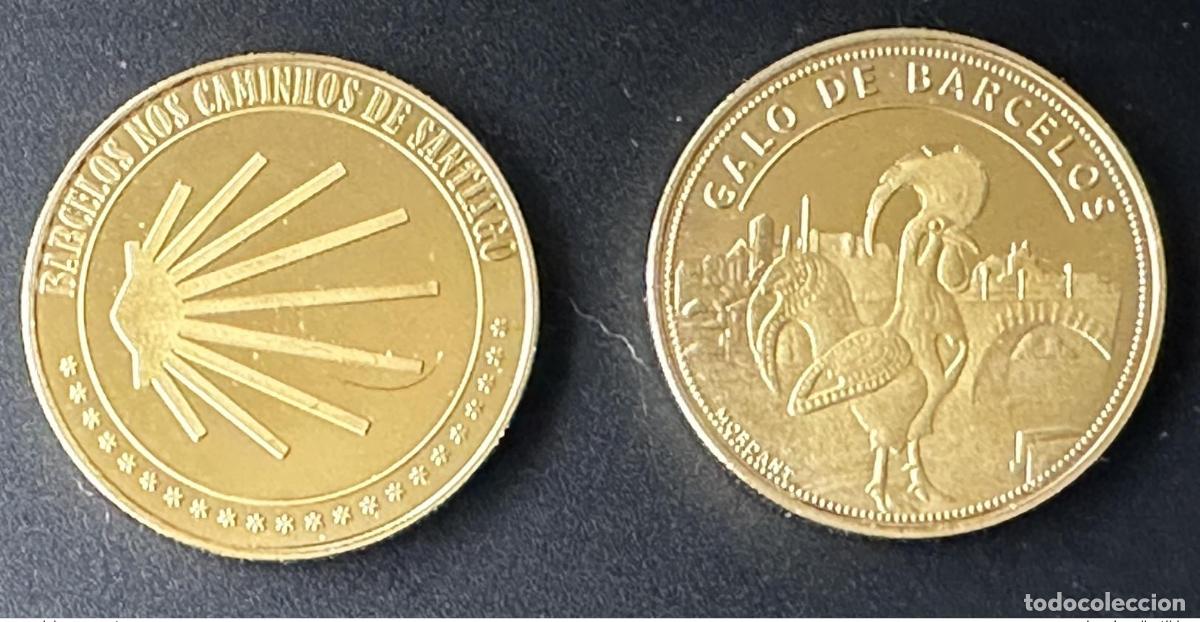 Medaglie tematiche: Medalla de recuerdo &laquo;Barcelos - Galo & Caminhos Santiago&raquo;