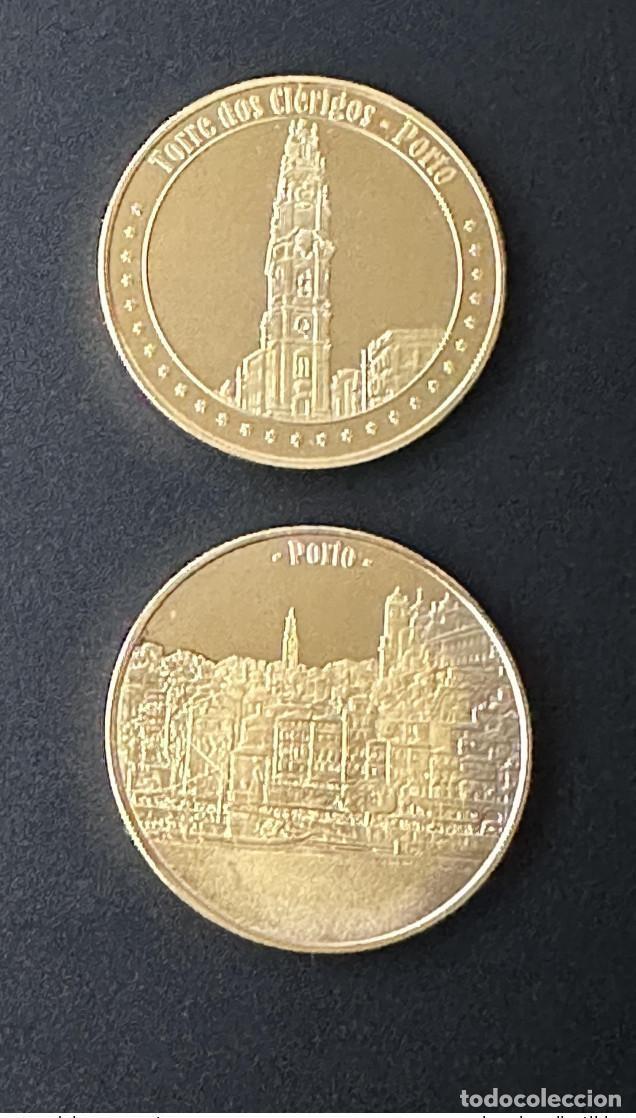 Medaglie tematiche: Medalla de recuerdo &laquo;Porto - Ribeira y Torre dos Cl&eacute;rigos&raquo;